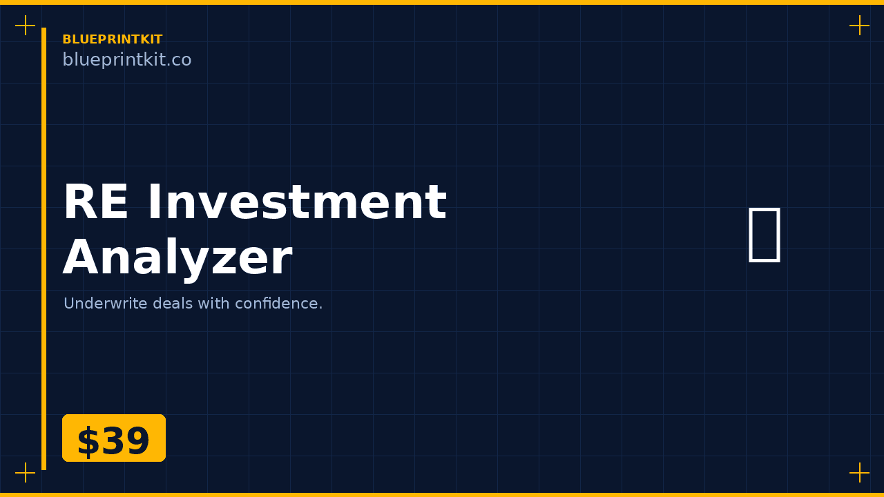 Real Estate Investment Analyzer