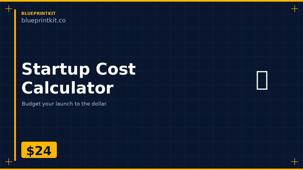 Startup Cost Calculator